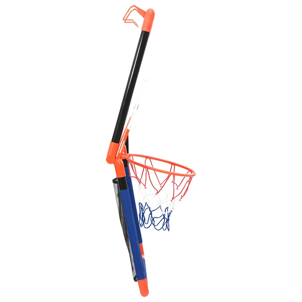 Conjunto de basquetebol multifuncional infantil piso e parede