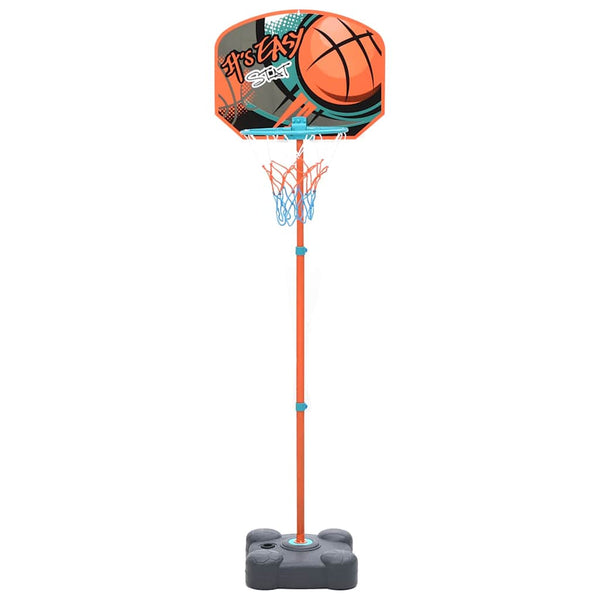 Conjunto jogo de basquetebol portátil ajustável 109-141 cm