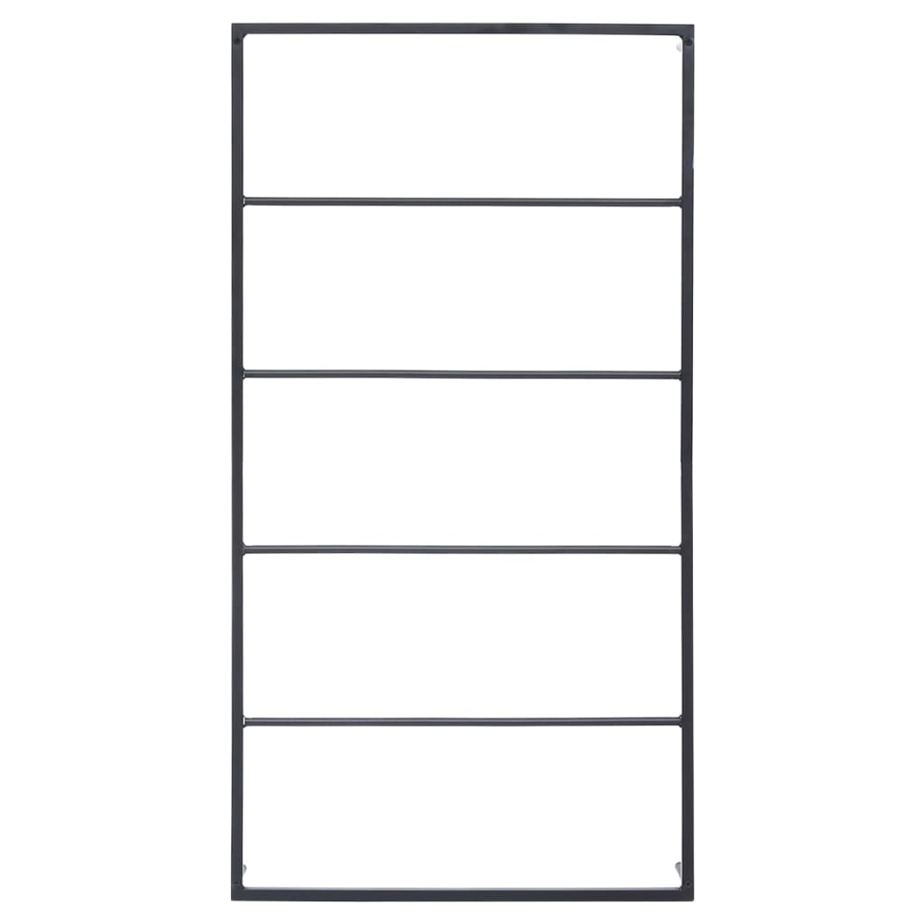 Toalheiro 60x10x116 cm aço preto