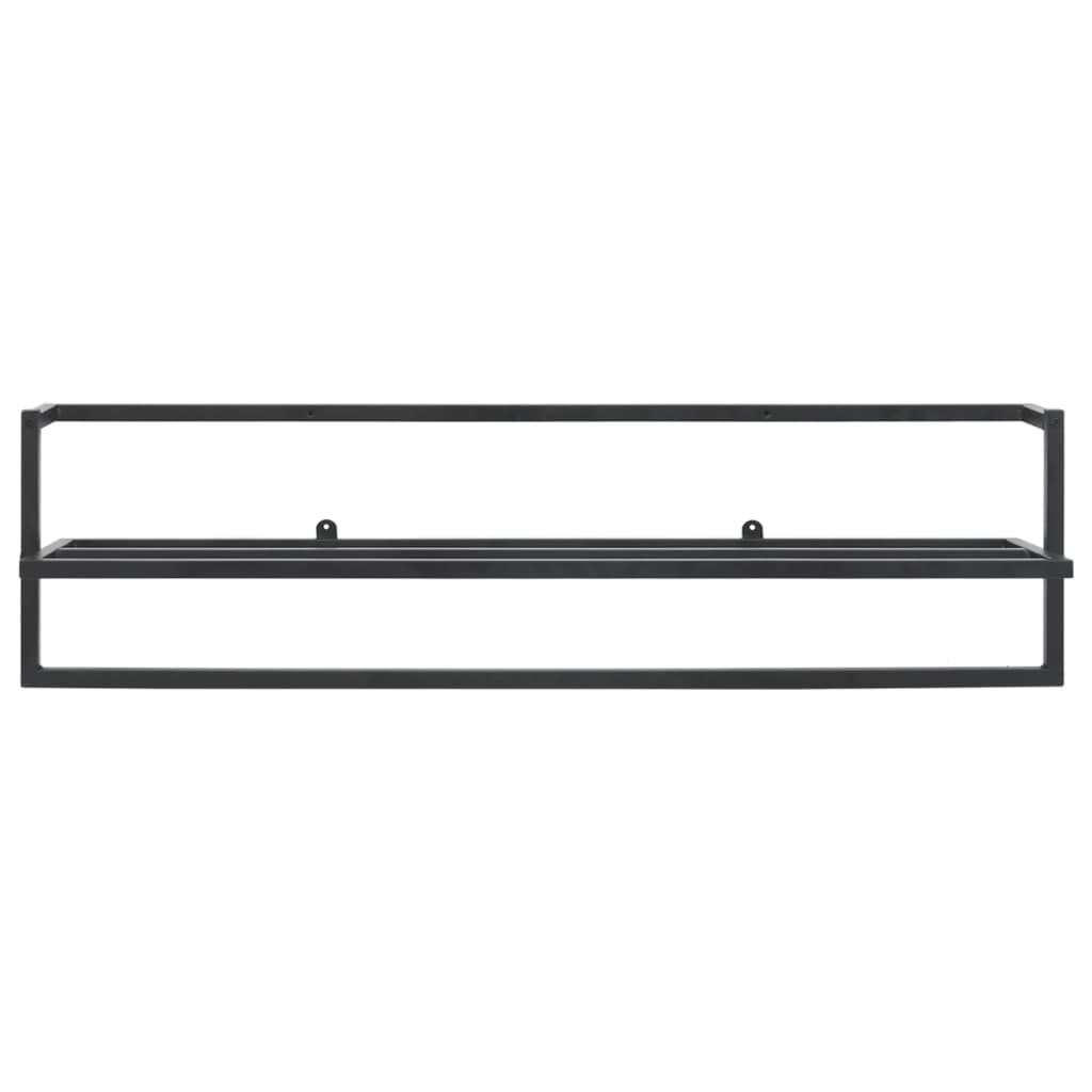 Toalheiro 95x25x22 cm ferro preto