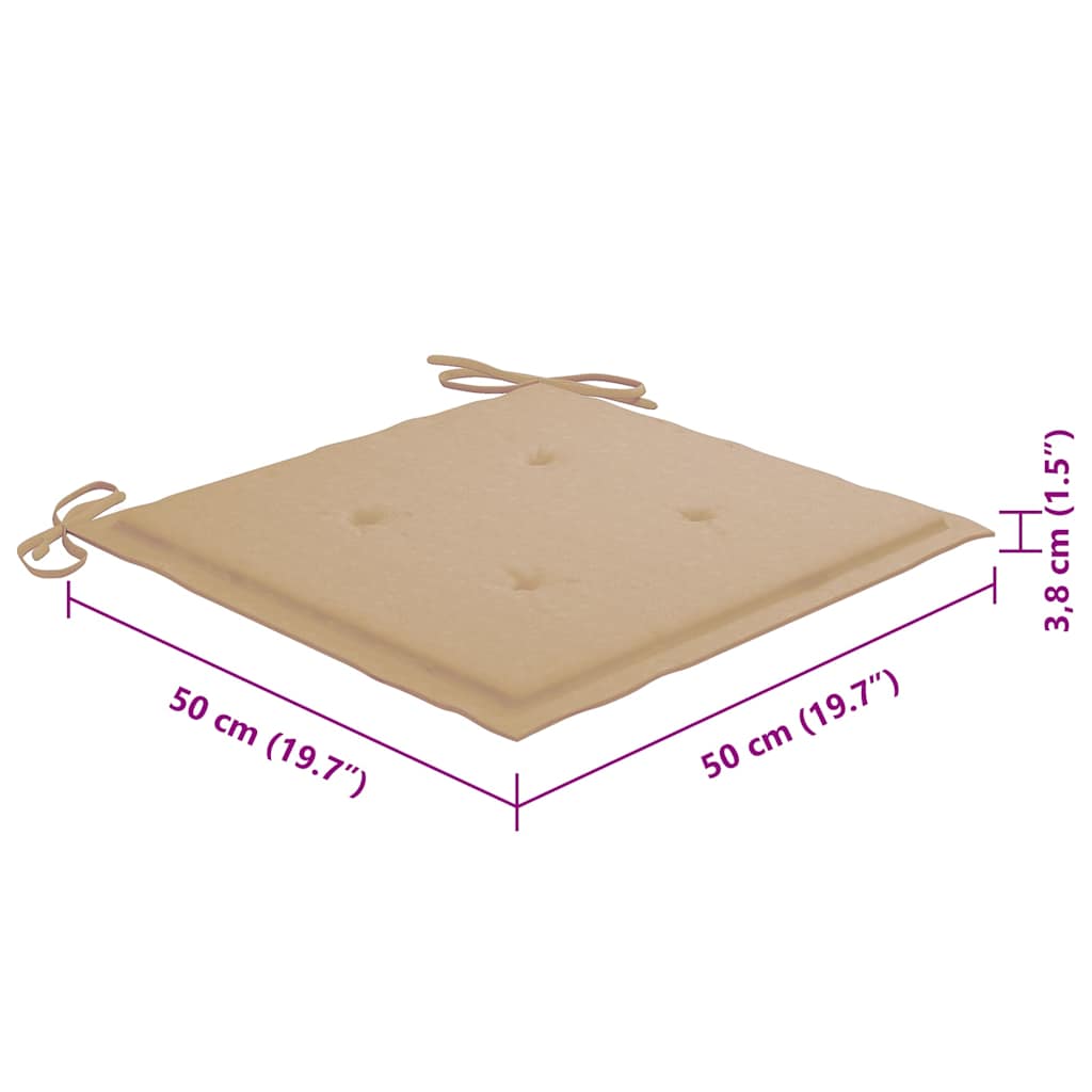Cadeiras de jardim c/ almofadões 8 pcs acácia maciça cinzento