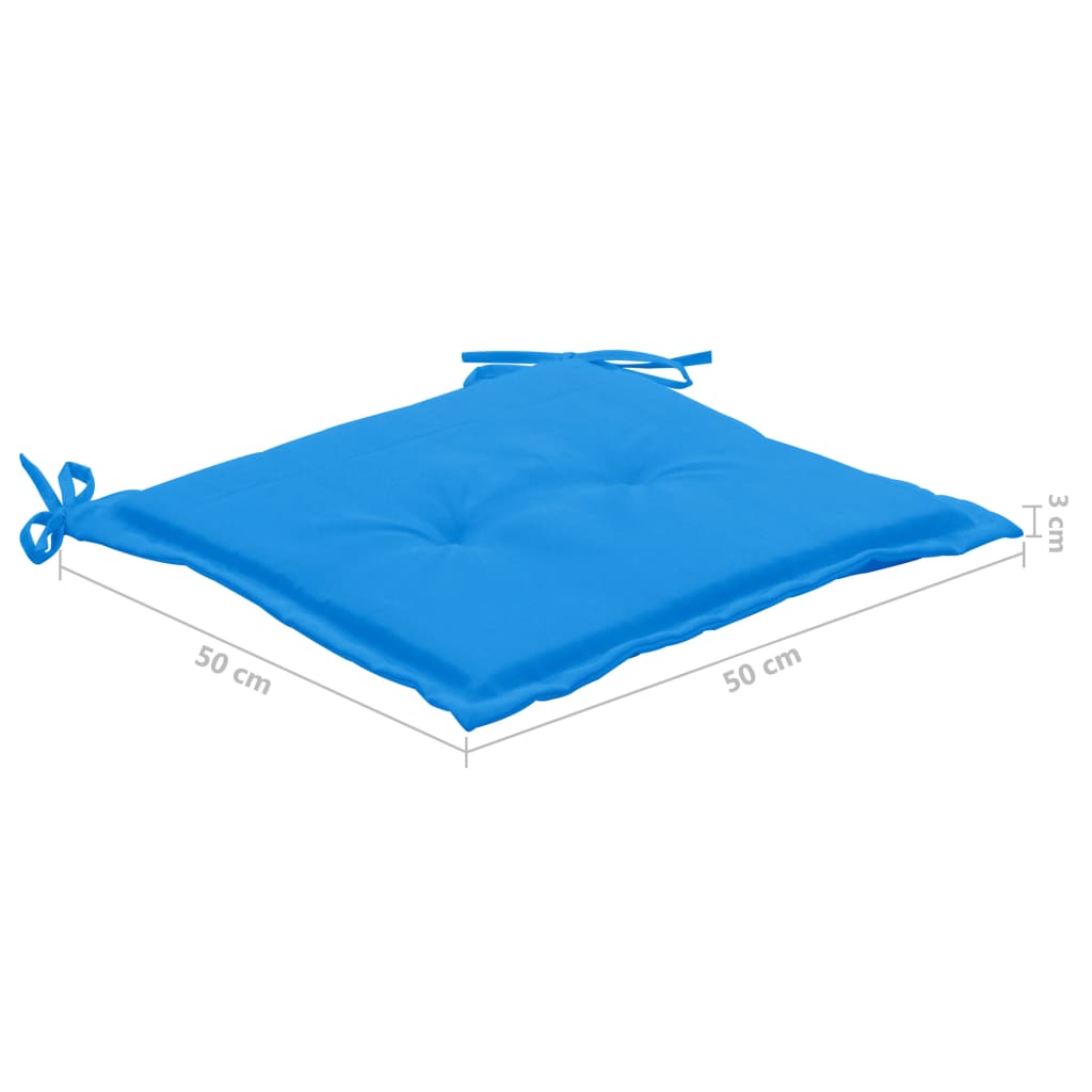 Cadeiras de jardim c/ almofadões 8 pcs acácia maciça cinzento