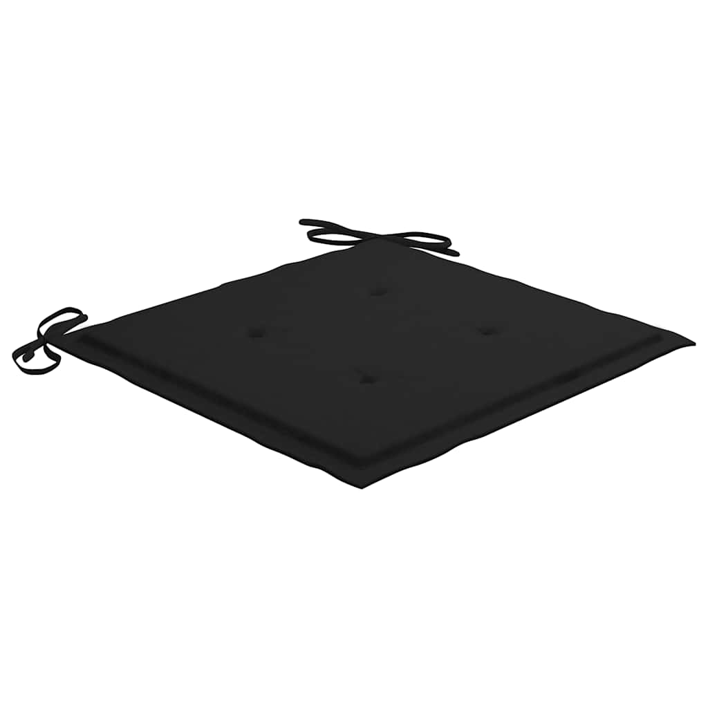 Cadeiras de jardim c/ almofadões 8 pcs acácia maciça cinzento