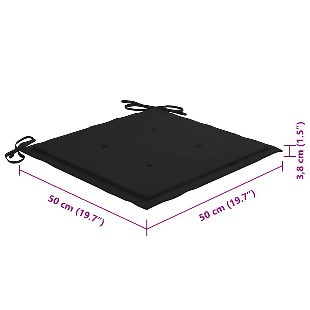 Cadeiras de jardim c/ almofadões 8 pcs acácia maciça cinzento