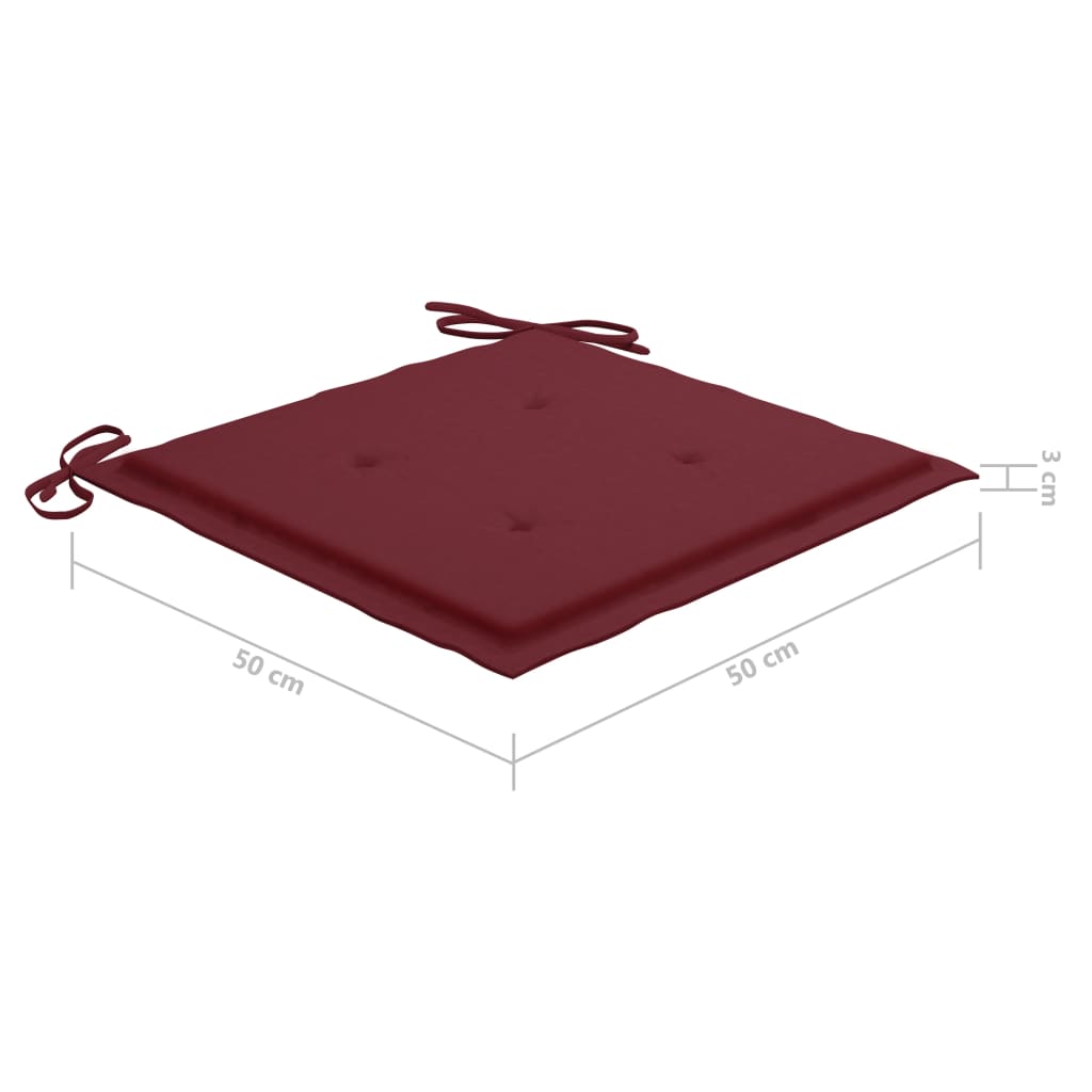 Cadeiras de jardim c/ almofadões 8 pcs acácia maciça cinzento