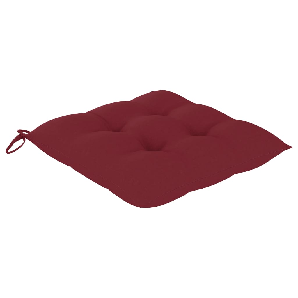 Cadeiras de jardim c/ almofadões 8 pcs acácia maciça cinzento