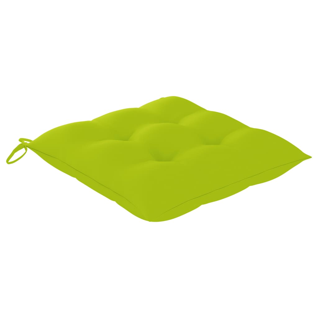 Cadeiras de jardim c/ almofadões 8 pcs acácia maciça cinzento