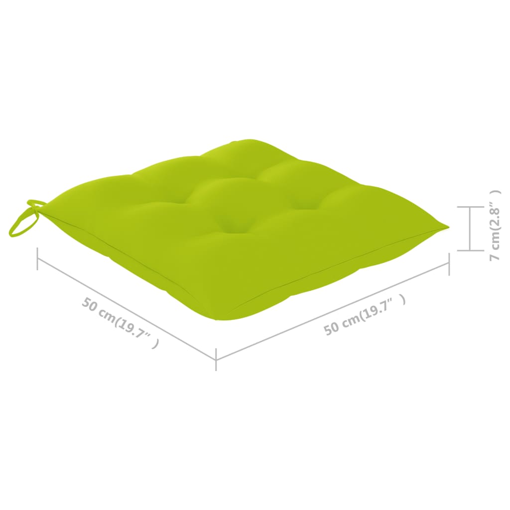 Cadeiras de jardim c/ almofadões 8 pcs acácia maciça cinzento