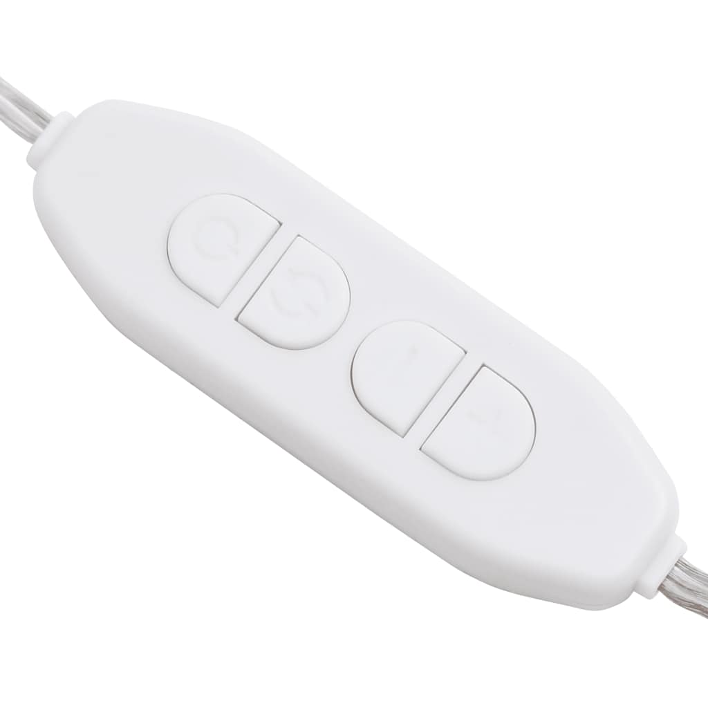 Iluminação de espelho c/ 8 lâmpadas LED branco quente e frio
