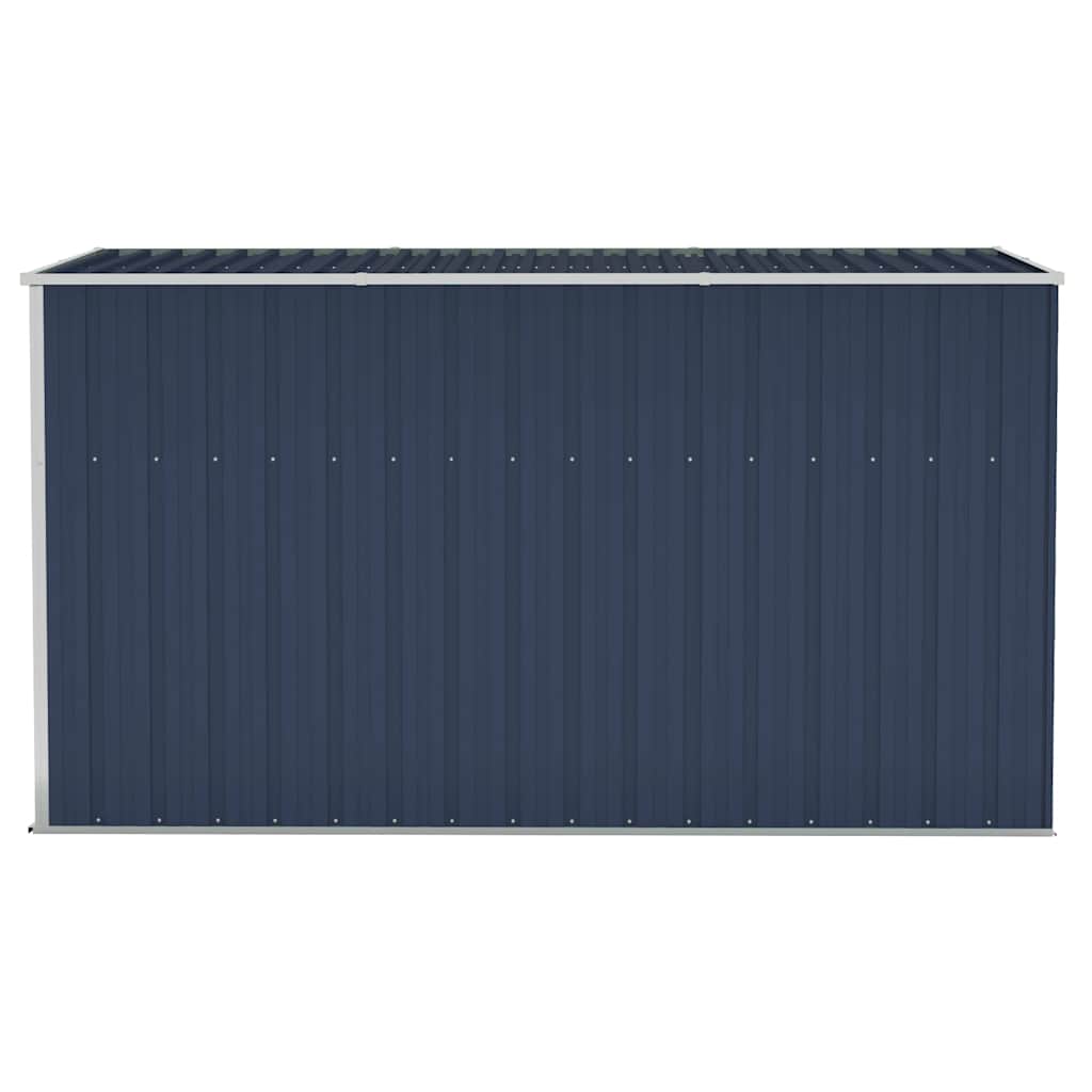 Abrigo suspenso para jardim 118x288x178 cm aço antracite