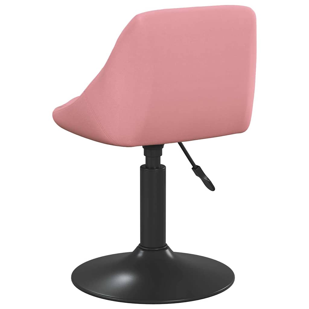 Banco de bar Rosa 46 x 44 x (62.5-77.5) cm Couro sintético