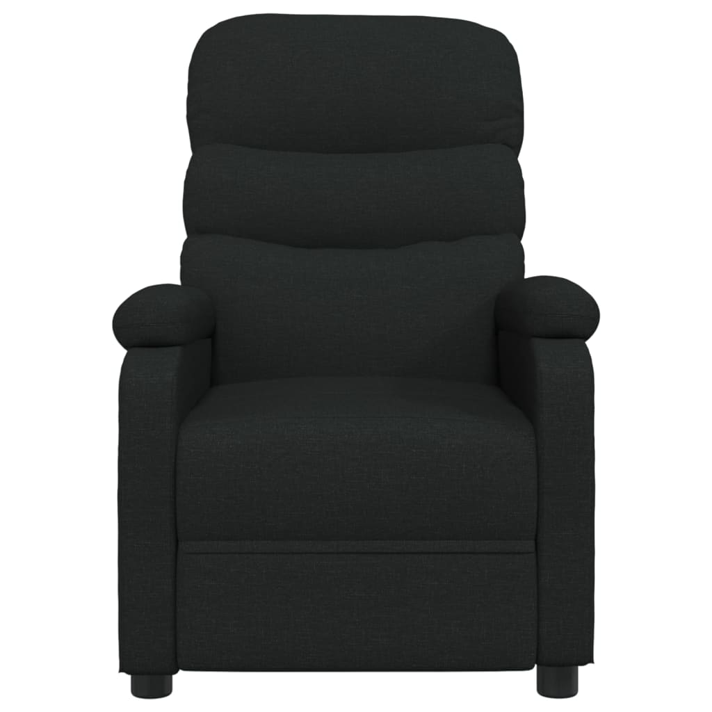 Poltrona de massagens elétrica tecido preto