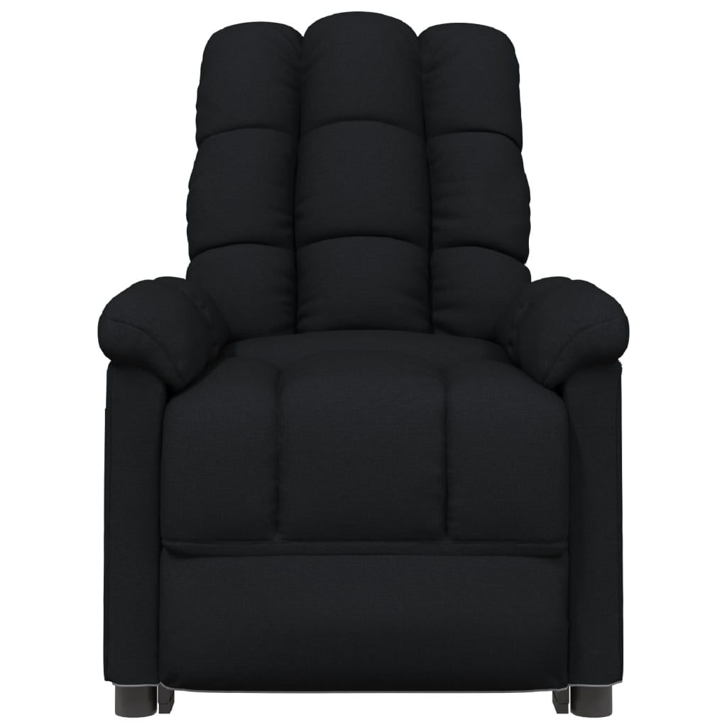 Poltrona de massagens elétrica tecido preto
