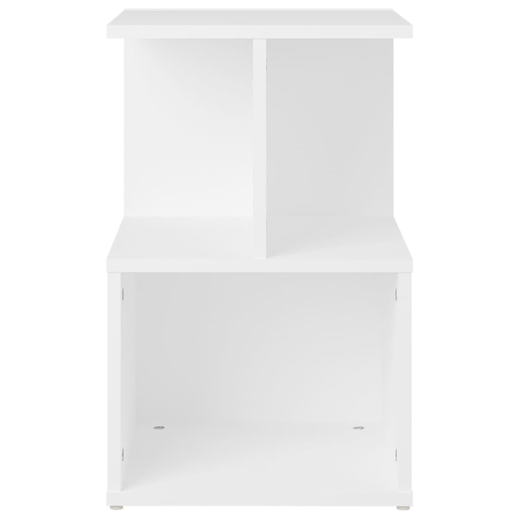 Mesa de cabeceira 35x35x55 cm derivados de madeira branco