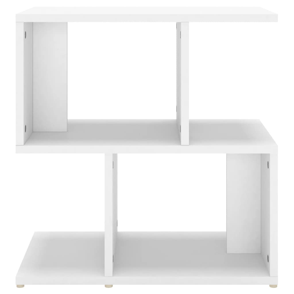 Mesa de cabeceira 50x30x51,5 cm derivados de madeira branco