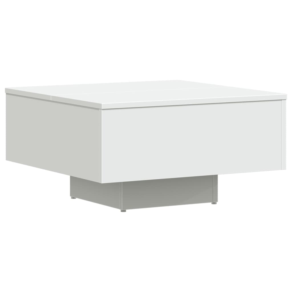 Mesa de centro 60x60x31,5 cm derivados de madeira branco