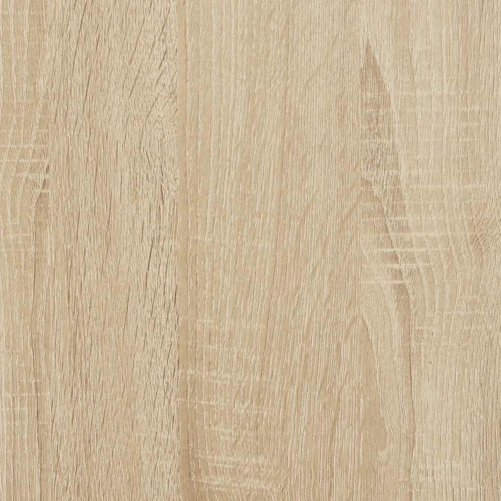 Mesa de jantar 140x74,5x76 cm contraplacado cor carvalho sonoma