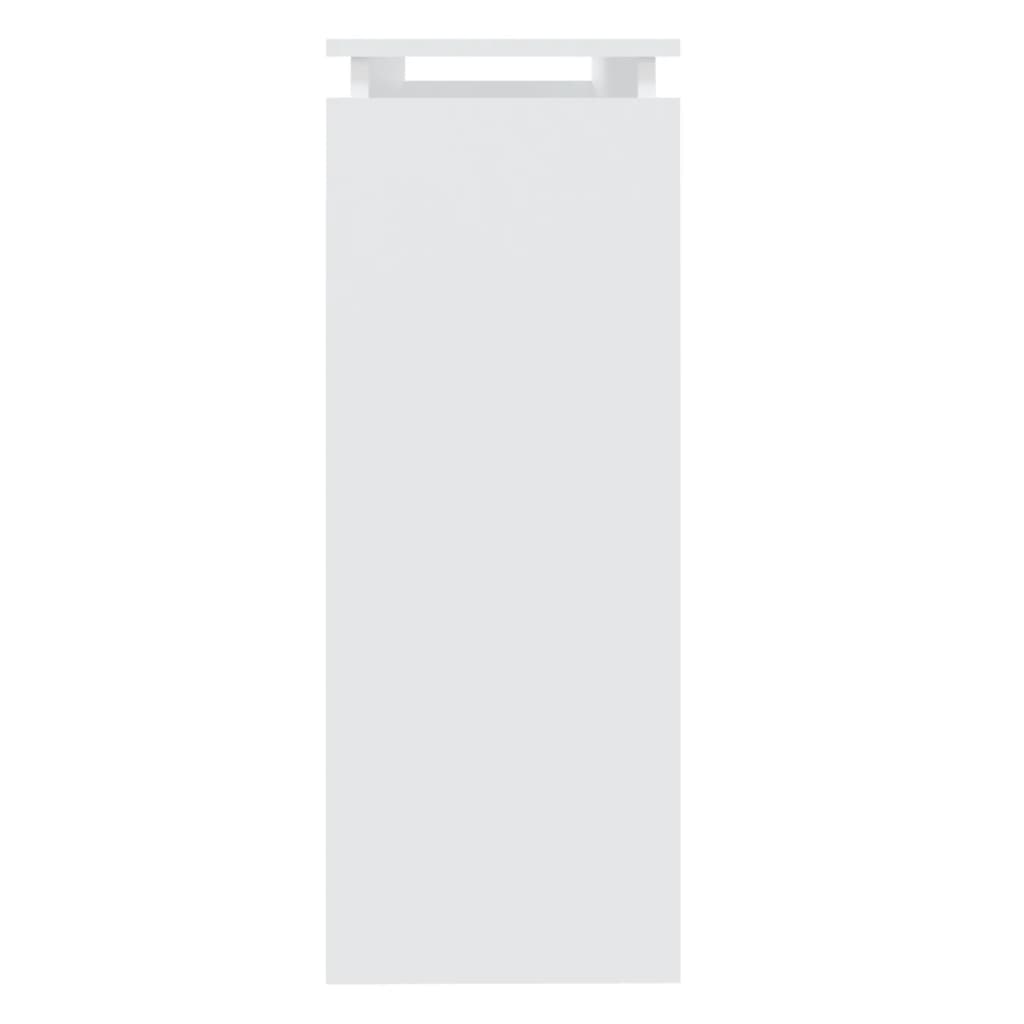 Mesa consola 102x30x80 cm derivados de madeira branco