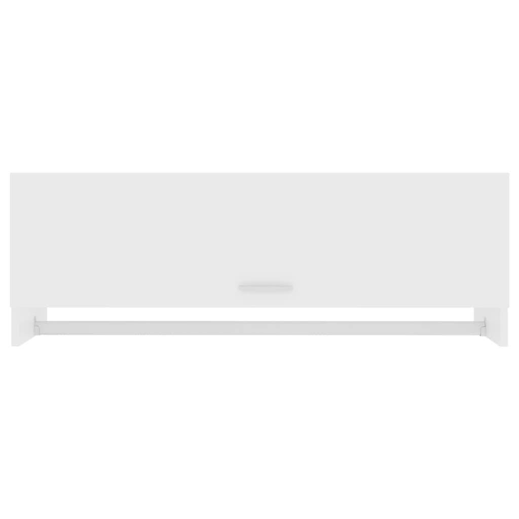 Roupeiro 100x32,5x35 cm derivados de madeira branco