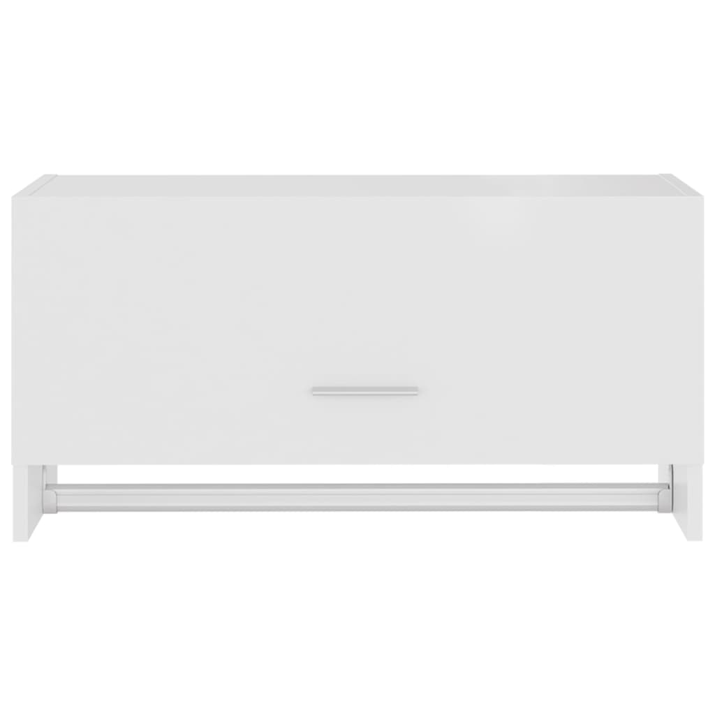Roupeiro 70x32,5x35 cm derivados de madeira branco