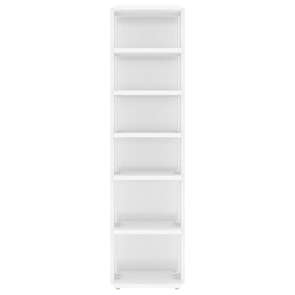 Sapateira 27,5x27x102 cm derivados de madeira branco brilhante