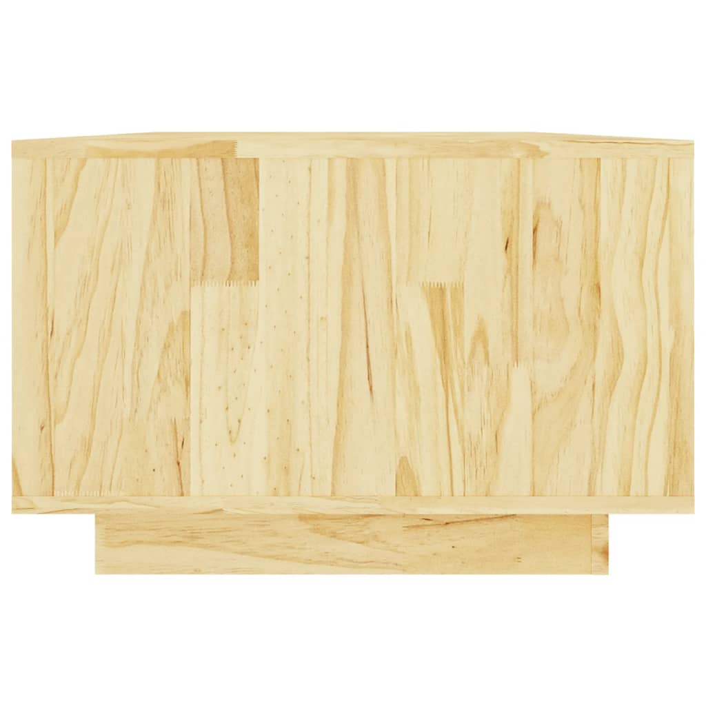 Mesa de centro 110x50x33,5 cm madeira de pinho maciça