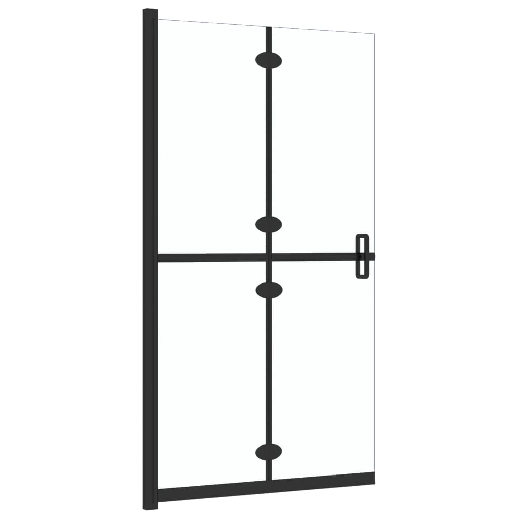 Divisória chuveiro dobrável 90x190 cm vidro transparente ESG