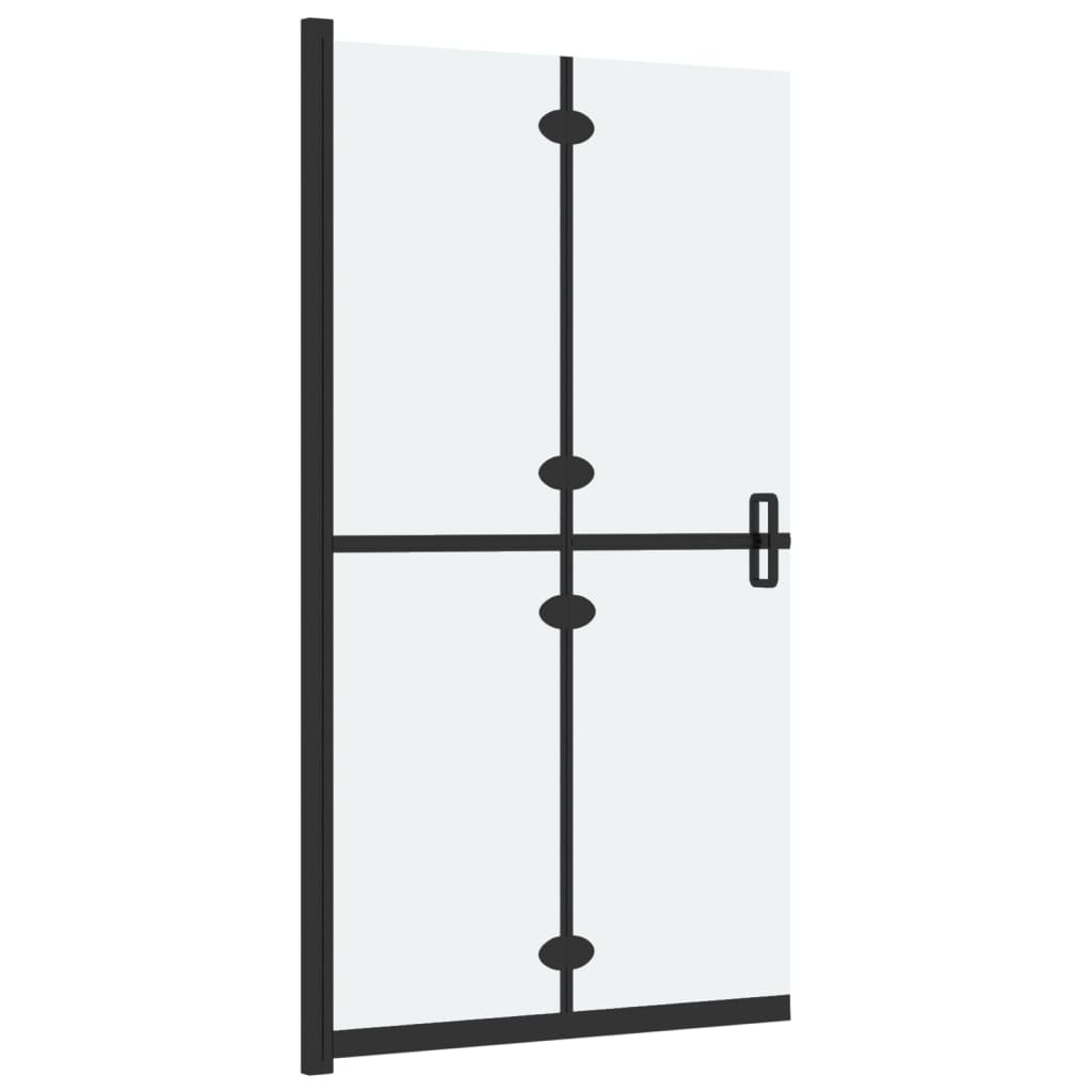 Divisória chuveiro dobrável 120x190 cm vidro fosco ESG