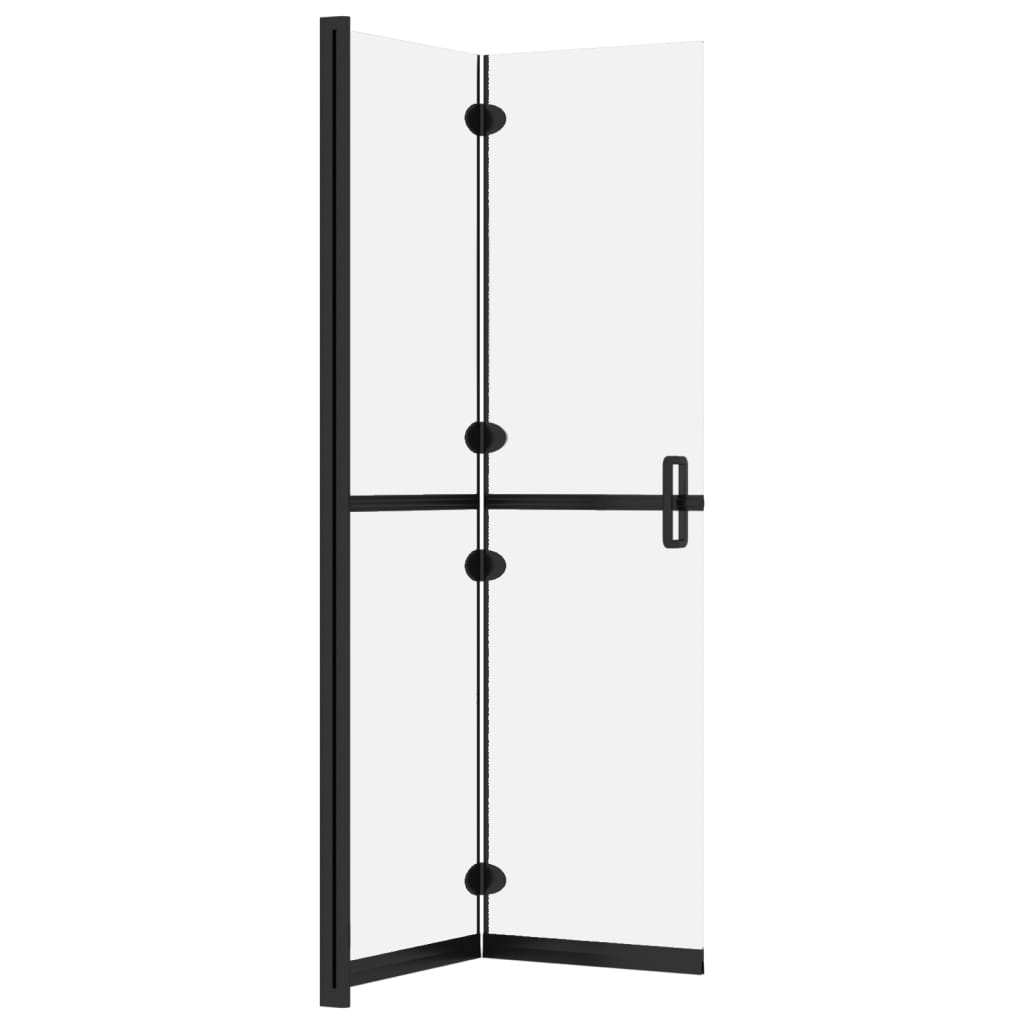 Divisória chuveiro dobrável 120x190 cm vidro fosco ESG