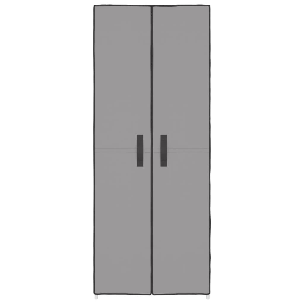 Sapateira 60x30x166 cm tecido cinzento