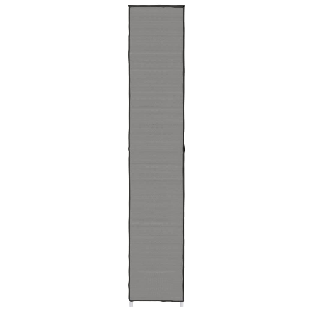 Sapateira 60x30x166 cm tecido cinzento