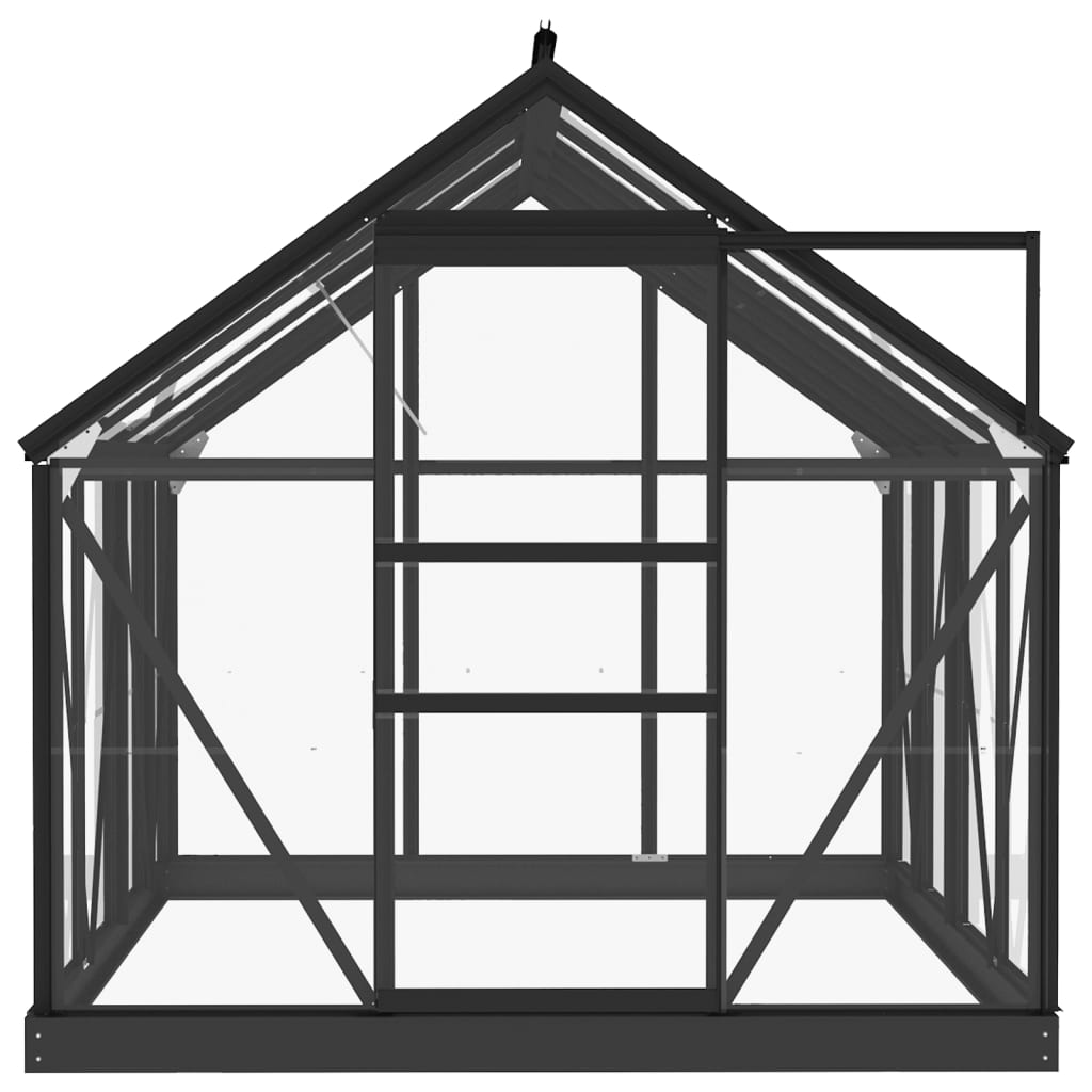 Estrutura substituição estufa 155x103x191 cm alumínio antracite
