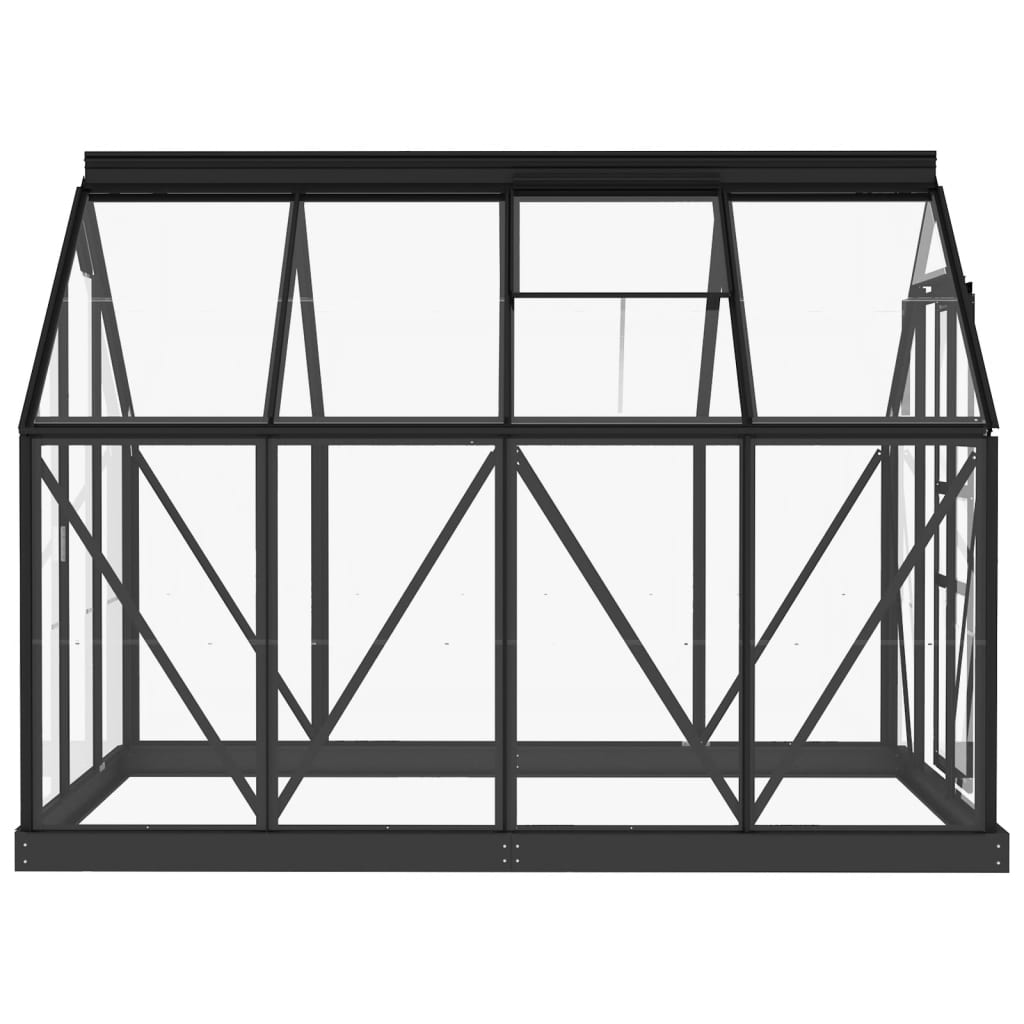 Estrutura substituição estufa 155x103x191 cm alumínio antracite
