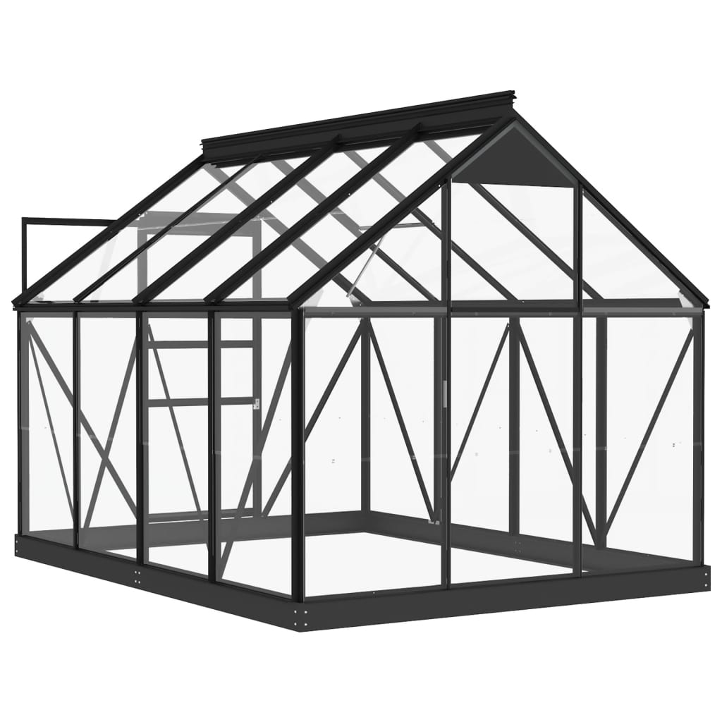Estrutura substituição estufa 155x103x191 cm alumínio antracite