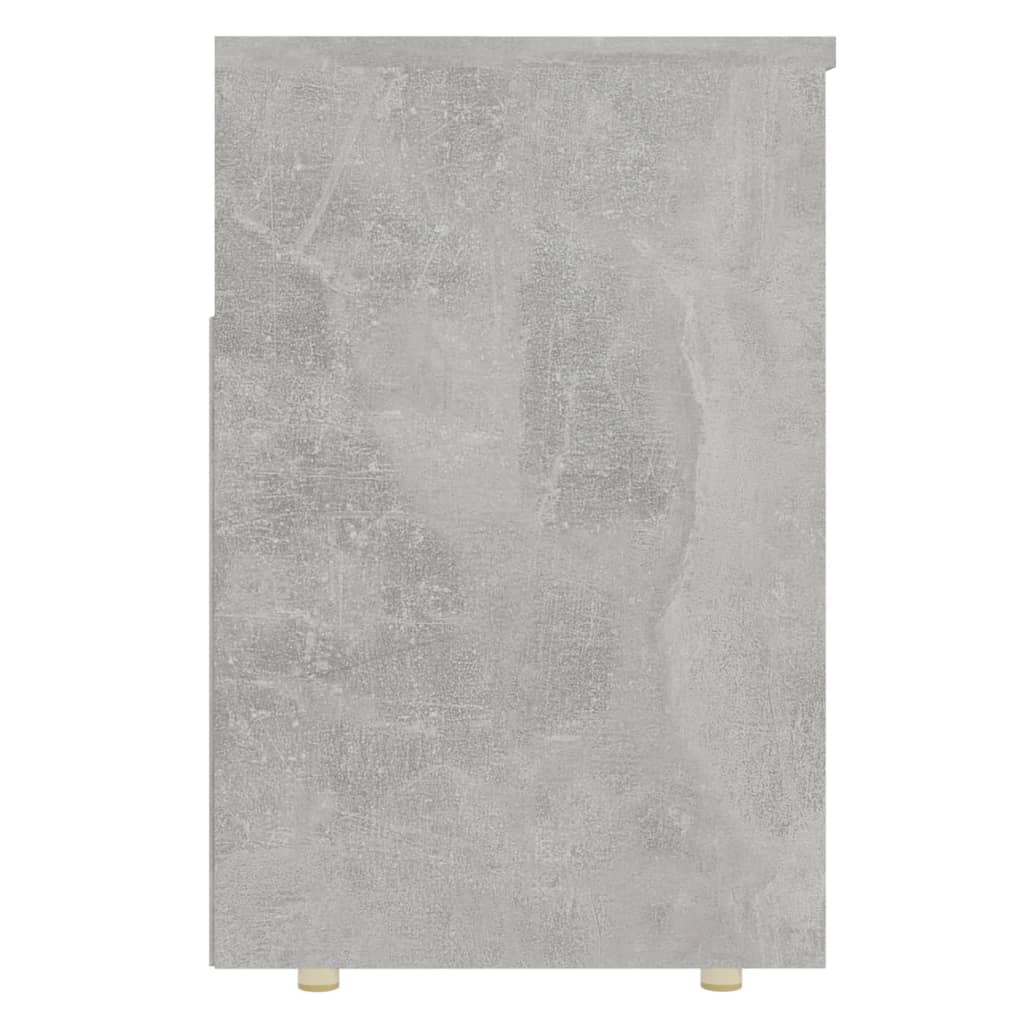 Banco sapateira 105x30x45 cm derivados madeira cinzento-cimento