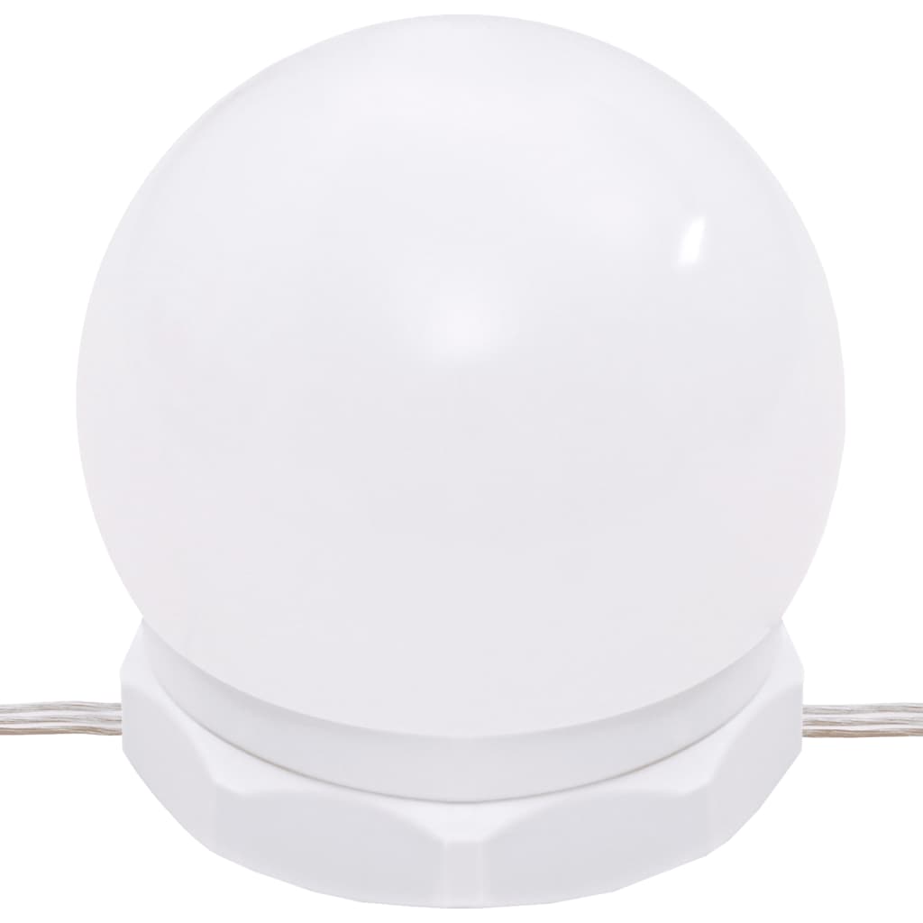 Toucador com LEDs 60x40x140 cm branco