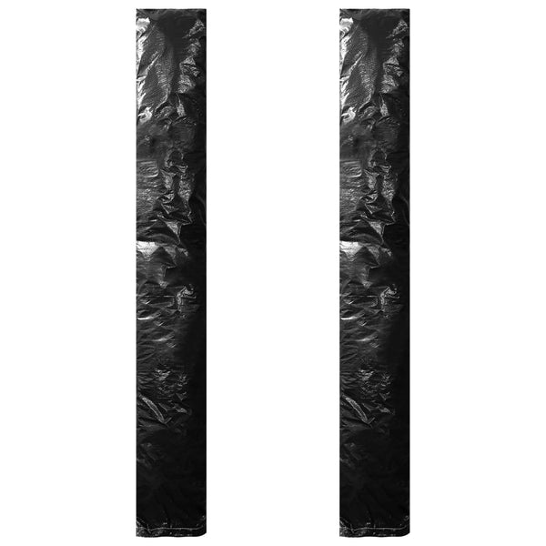 Capas para guarda-sol 2 pcs com fecho de correr PE 175 cm