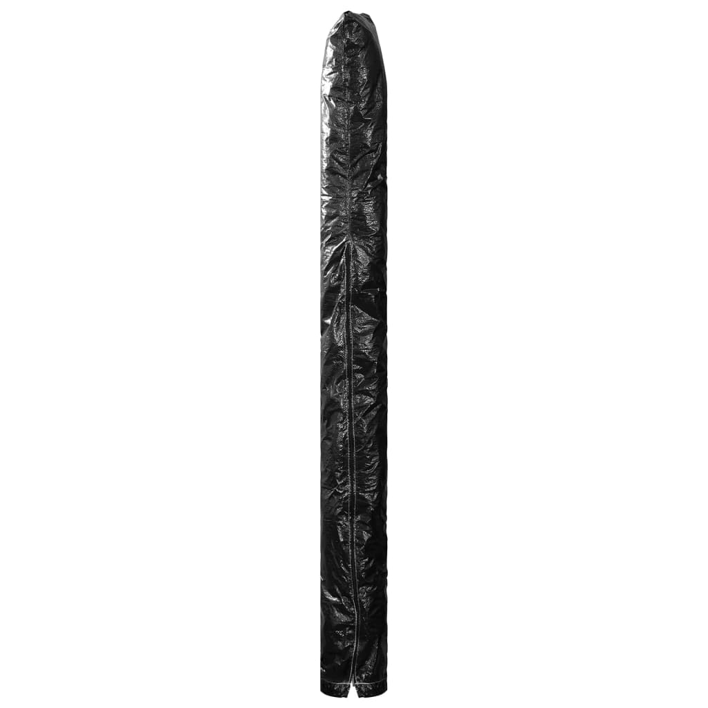 Capas para guarda-sol 2 pcs com fecho de correr PE 250 cm