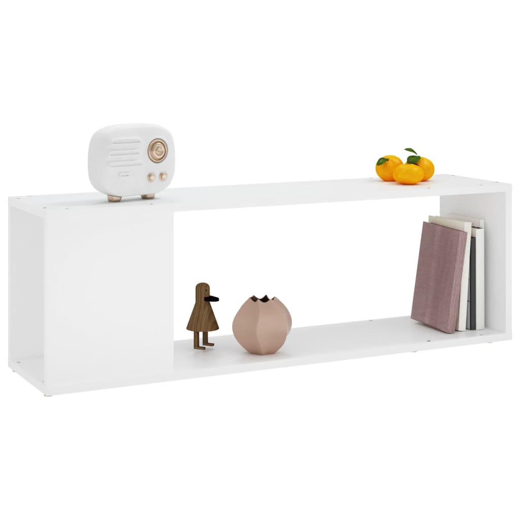 Móvel de TV 100x24x32 cm derivados de madeira branco