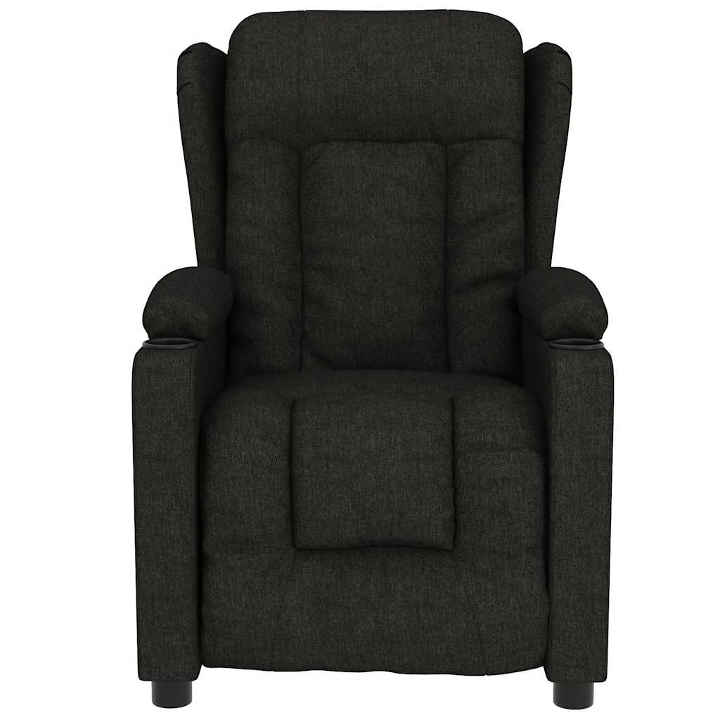 Poltrona de massagens tecido preto