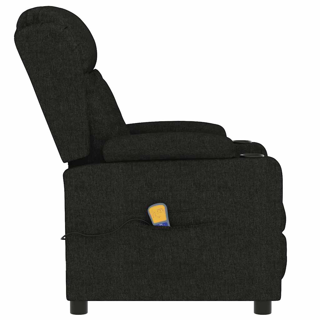 Poltrona de massagens tecido preto