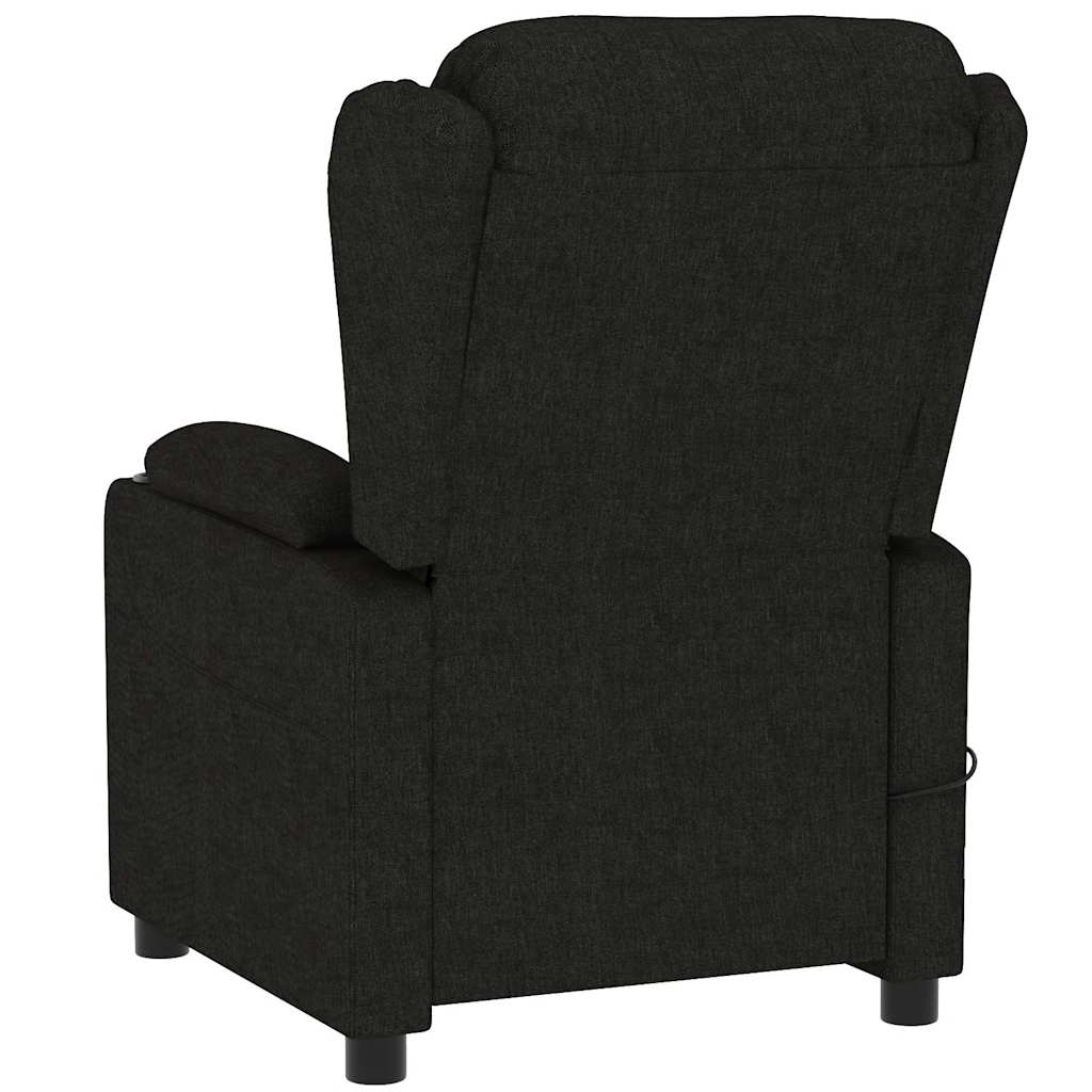 Poltrona de massagens tecido preto