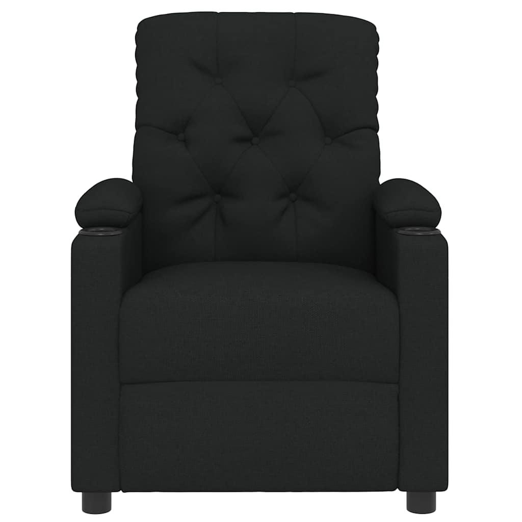 Poltrona de massagens tecido preto