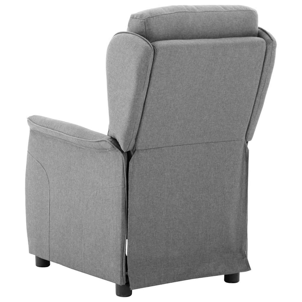 Poltrona reclinável Cinzento-claro 67.5 x 93.5 x 101.5 cm