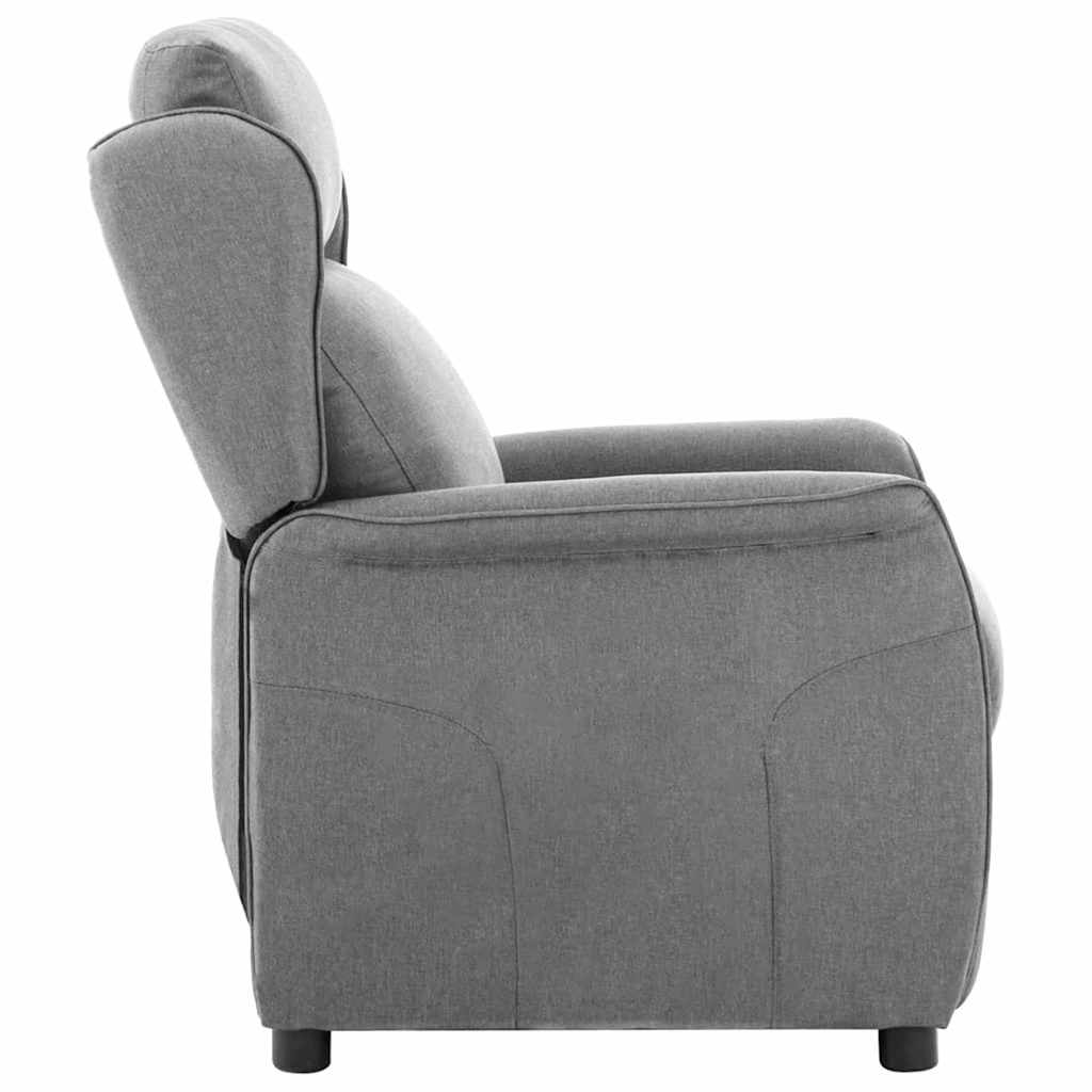 Poltrona reclinável Cinzento-claro 67.5 x 93.5 x 101.5 cm