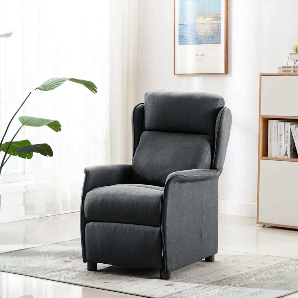 Poltrona reclinável Cinzento escuro 67.5 x 93.5 x 101.5 cm