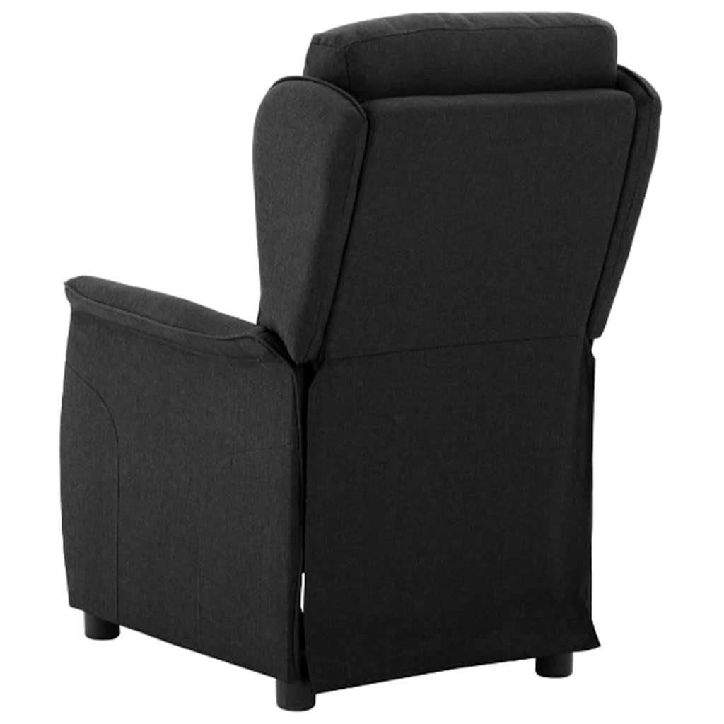 Poltrona reclinável Preto 67.5 x 93.5 x 101.5 cm tecido