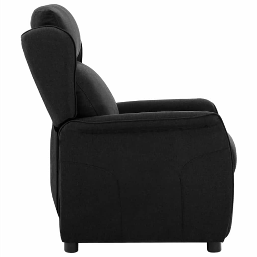 Poltrona reclinável Preto 67.5 x 93.5 x 101.5 cm tecido