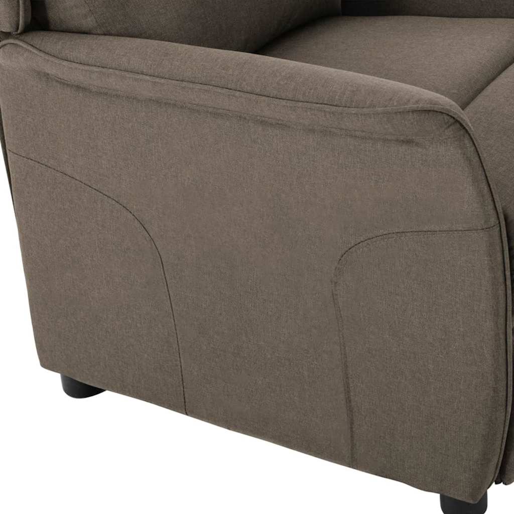 Poltrona reclinável Cinzento-acastanhado 67.5 x 93.5 x 101.5 cm