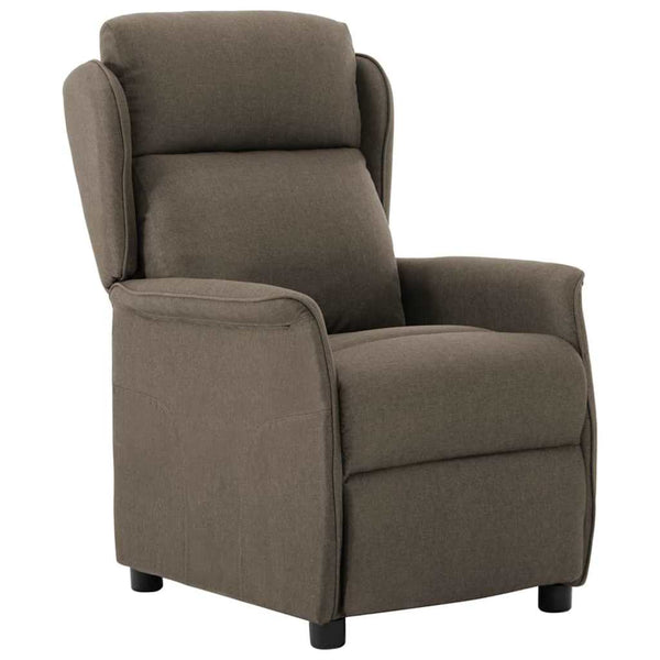Poltrona reclinável Cinzento-acastanhado 67.5 x 93.5 x 101.5 cm